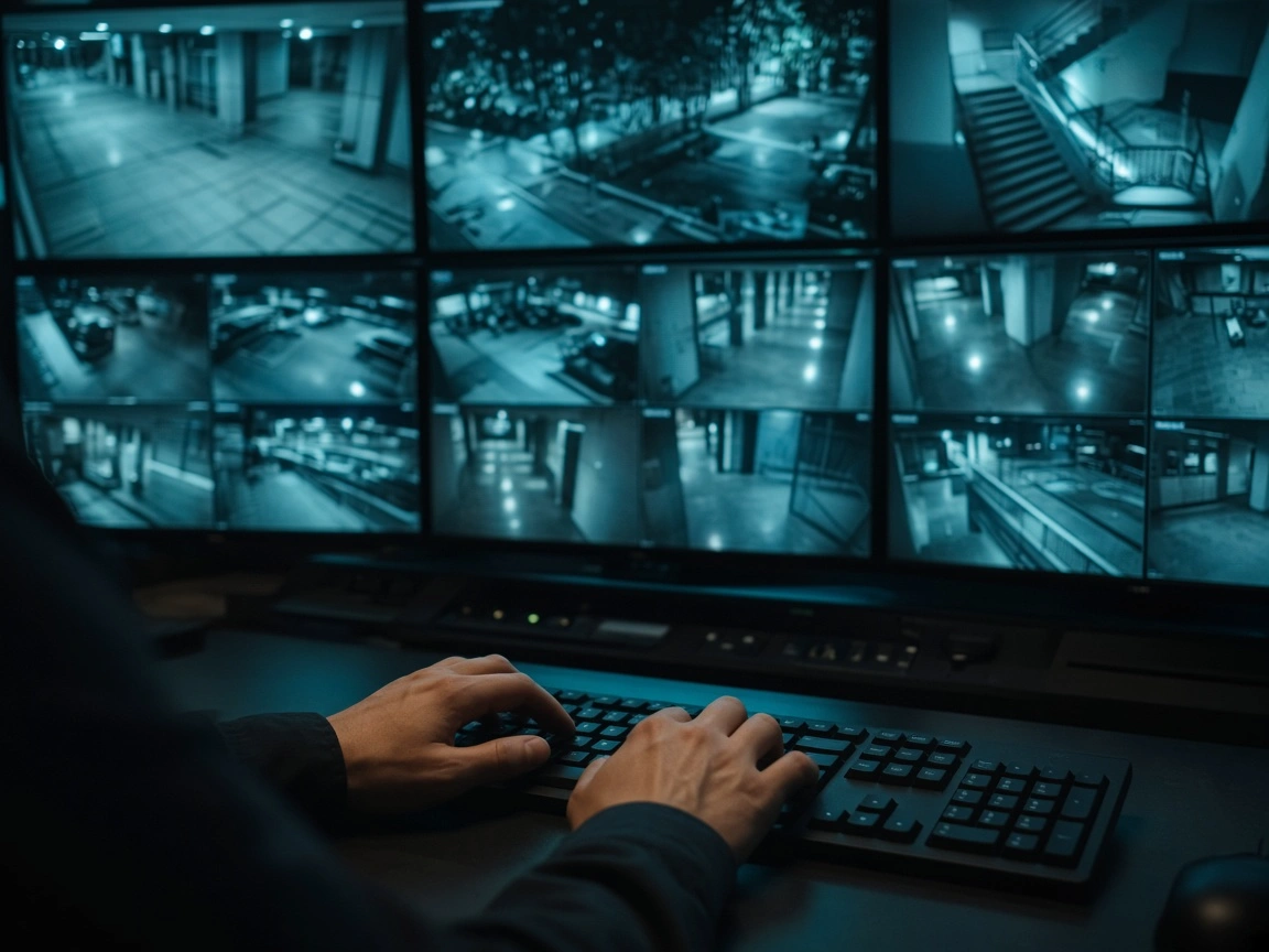 Alarm monitoring operators coordinating escalation
